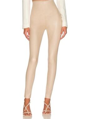 Commando High-Waisted Leggings in Beige small